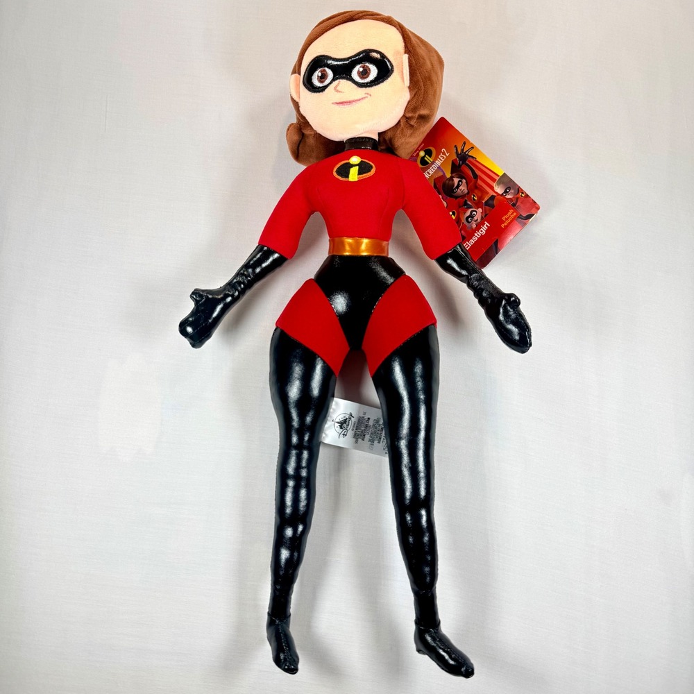 Disney Pixar Incredibles 2 Elastigirl Plush Doll Helen Parr 17" NWT Collectable